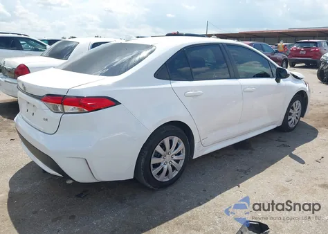 2022 Toyota Corolla Le z USA, uszkodzony, nr VIN 5YFEPMAE9NP349688